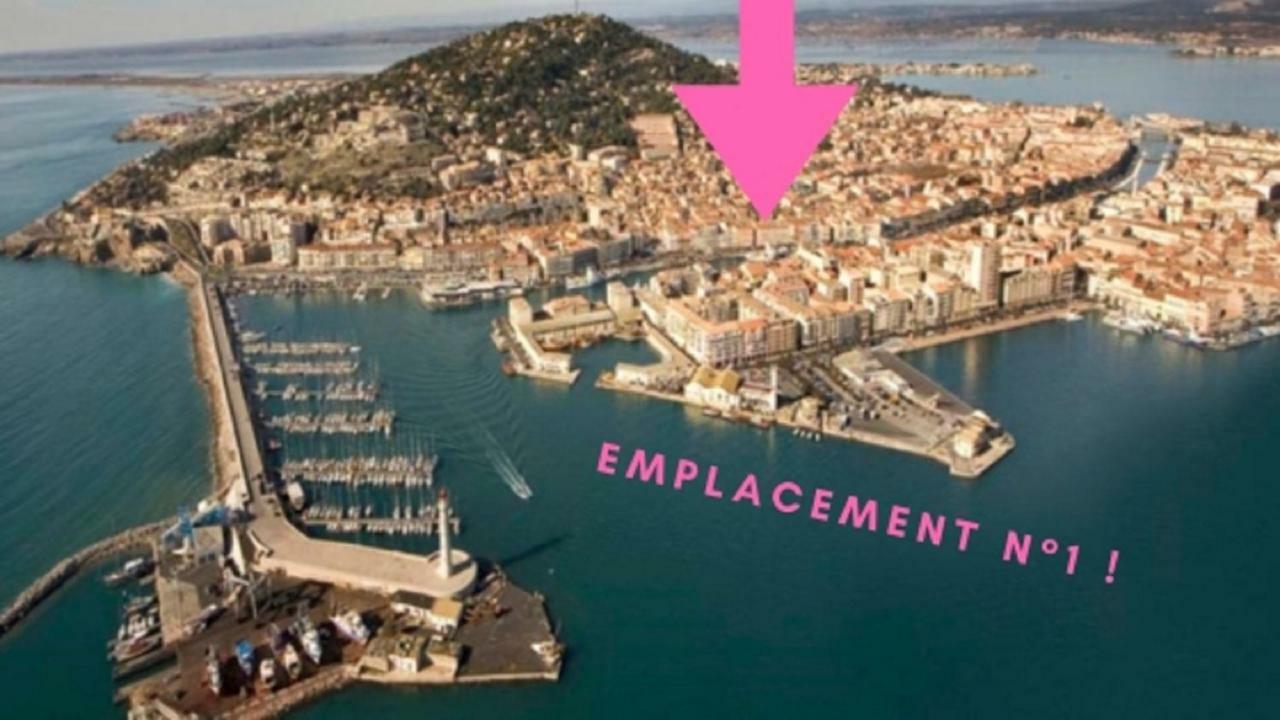 MAGNIFIQUE APPART 102 m2 ART/DÉCO AU BORD DE L'EAU Sète Esterno foto