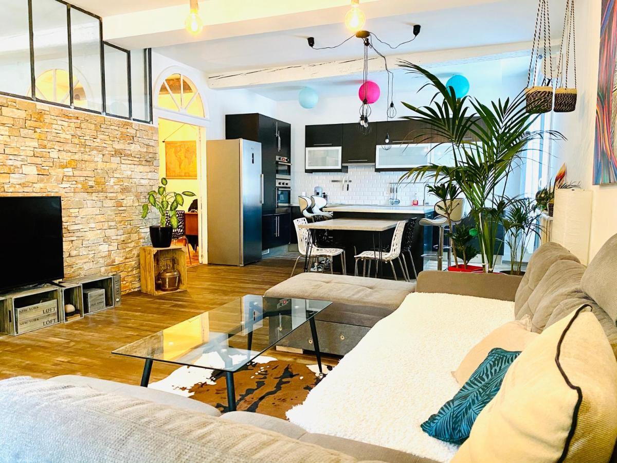 MAGNIFIQUE APPART 102 m2 ART/DÉCO AU BORD DE L'EAU Sète Esterno foto