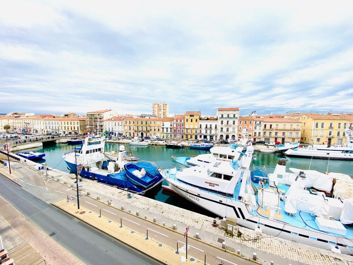 MAGNIFIQUE APPART 102 m2 ART/DÉCO AU BORD DE L'EAU Sète Esterno foto